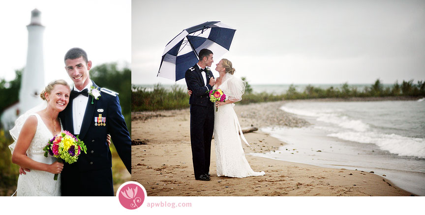 sturgeon point lighthouse wedding photographer